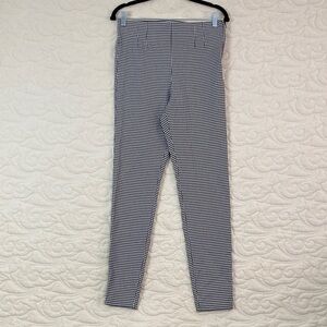 Zara Gingham Leggings Fitted Pants